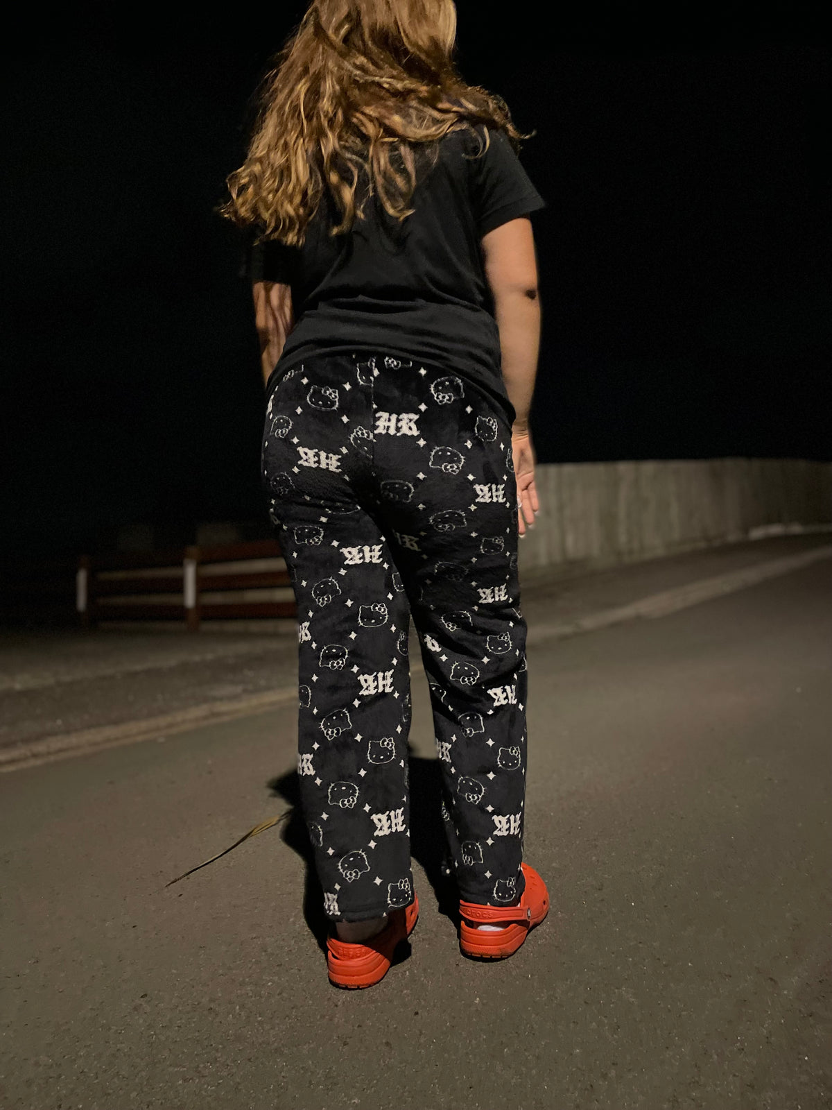 Hello Kitty Monogram Pyjama Bottoms