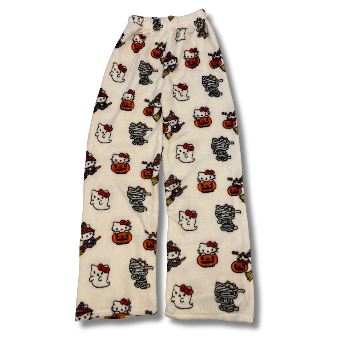 Halloween Spooky White Hello Kitty Pyjama Bottoms
