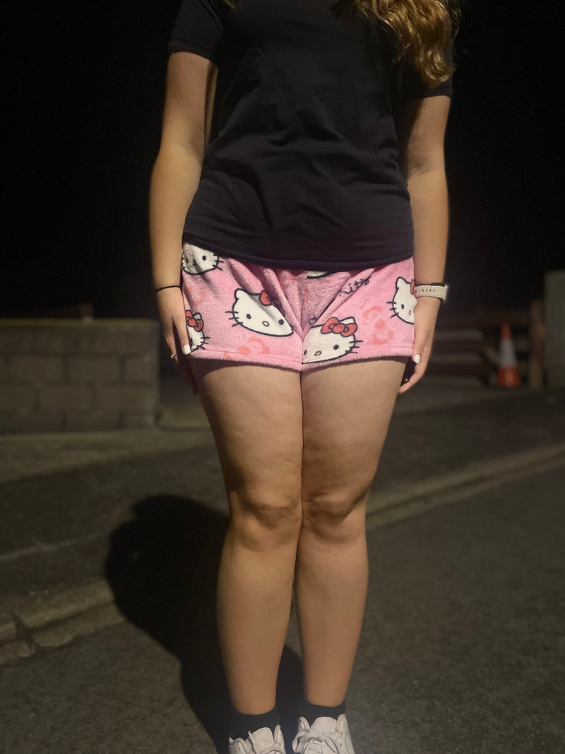 Hello Kitty Hot Pink Pyjama Shorts