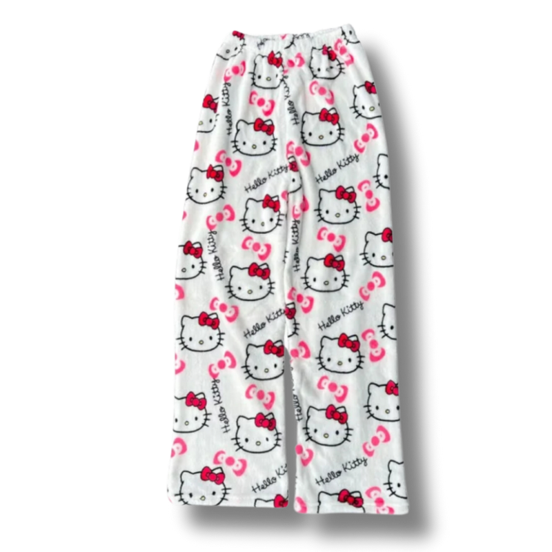 White Hello Kitty Pyjama Bottoms