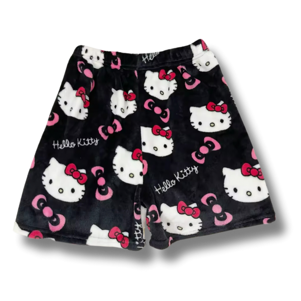 Hello Kitty Black Pyjama Shorts