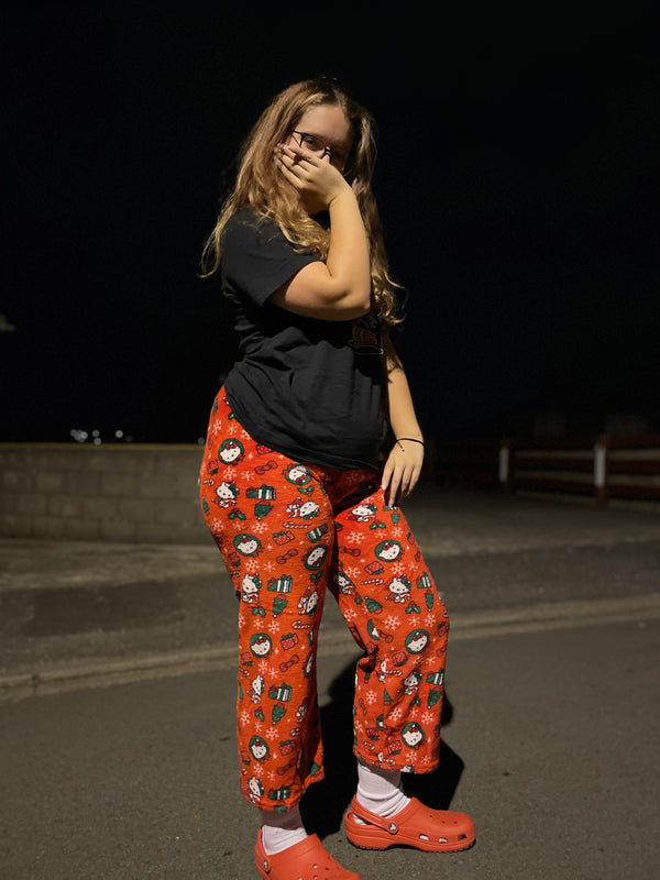 Christmas Festive Hello Kitty Pyjama Bottoms