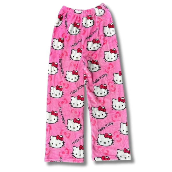 Hot Pink Hello Kitty Pyjama Bottoms