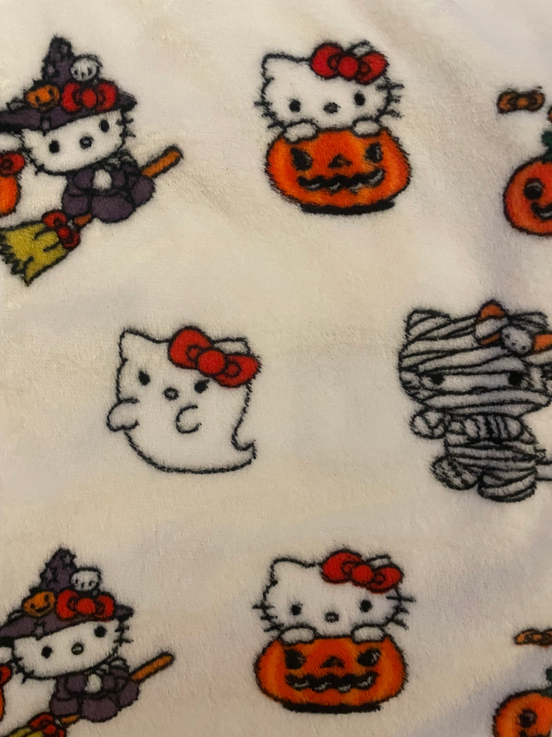 Halloween Spooky White Hello Kitty Pyjama Bottoms